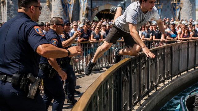 Teen's Dangerous Escape from Disneyland Ride Sparks Safety Concerns