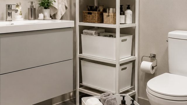 Affordable IKEA Storage Hacks for a Clutter-Free Bathroom