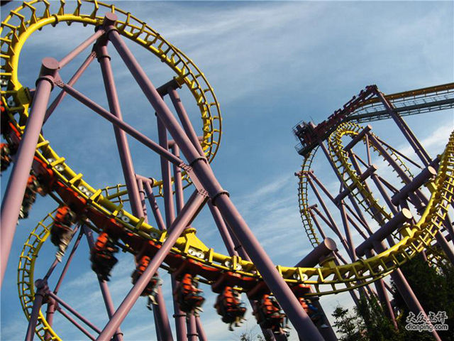 Top 10 most fun roller coasters in China - top emoticons