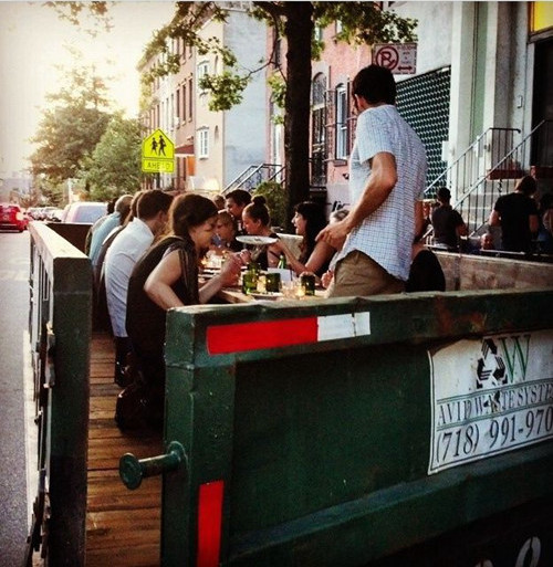 Spend $50 to eat in a trash can to encourage people not to waste food